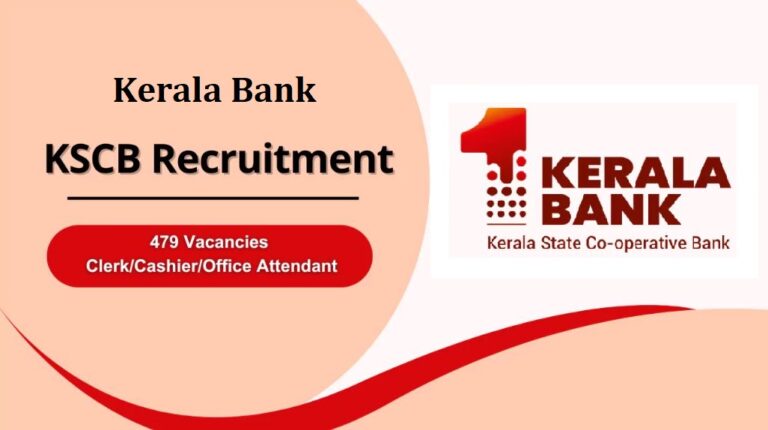 Kerala PSC 479 Clerk/Cashier & Office Attendant Online Form 2024